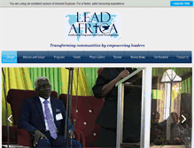 Tablet Screenshot of leadglobal.net